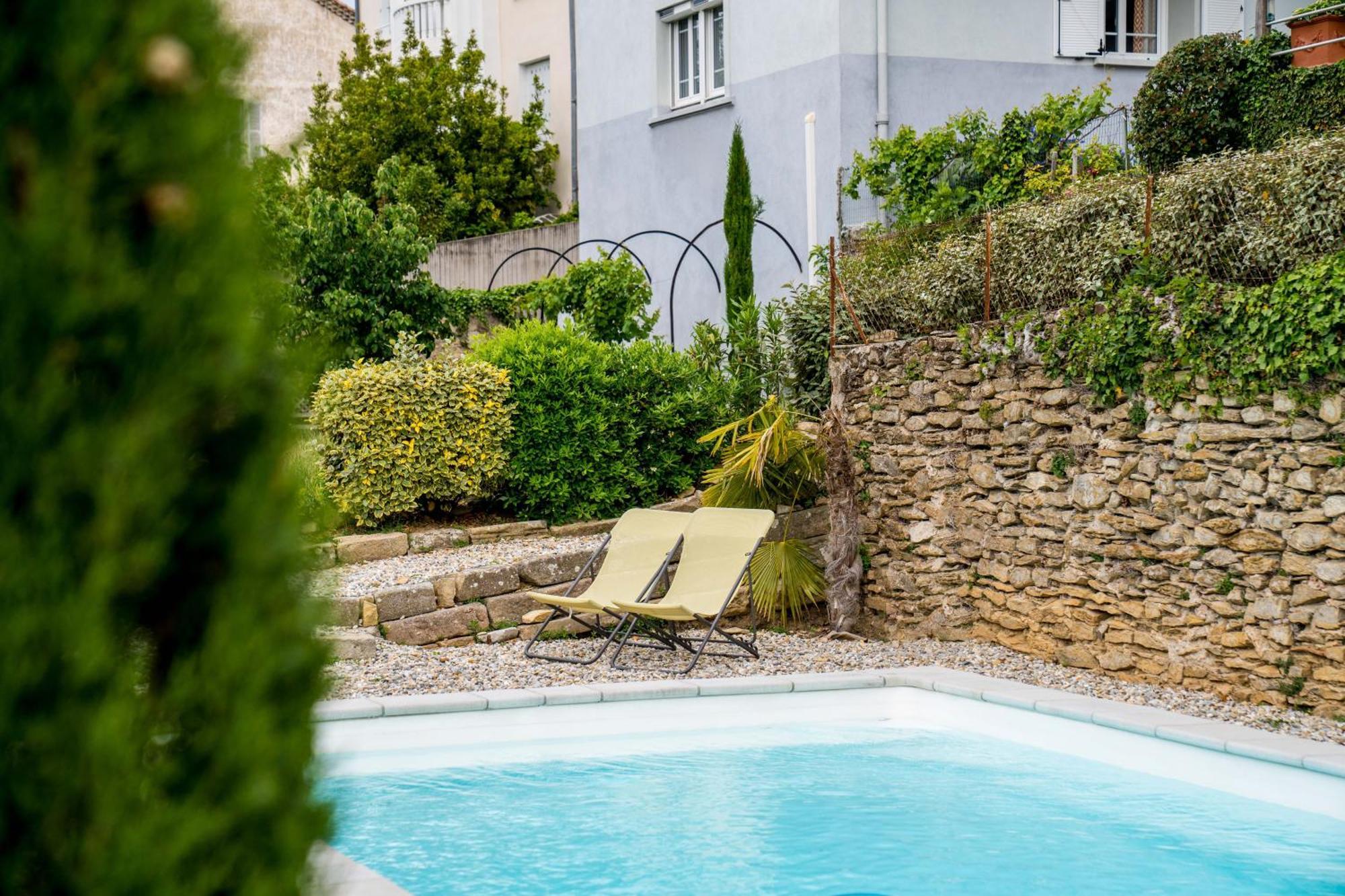 La Maison Jaffran, Suite En Ville Privas Exterior foto
